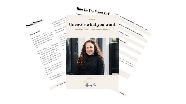 Uncover what you want in life - e-workbook